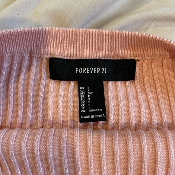 Off the shoulder ribbed top - Picture 5 of 6